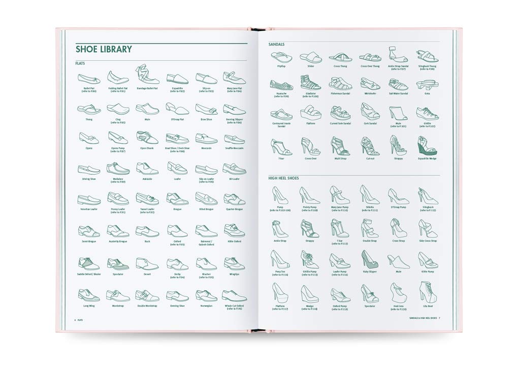 FASHIONARY SHOE DESIGN A HANDBOOK FOR FOOTWEAR DESIGNERS