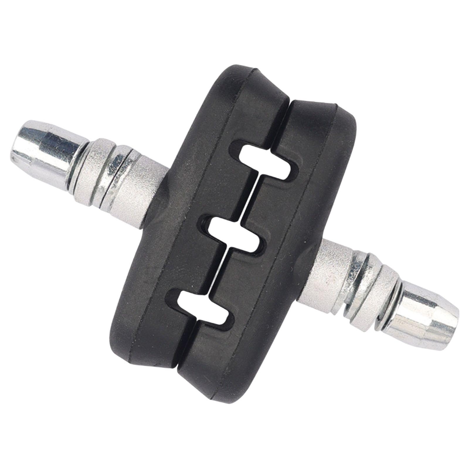 Lightweight Bike Brake Blocks Replacement 1 Pair V Brake Pads for Folding Bicycle