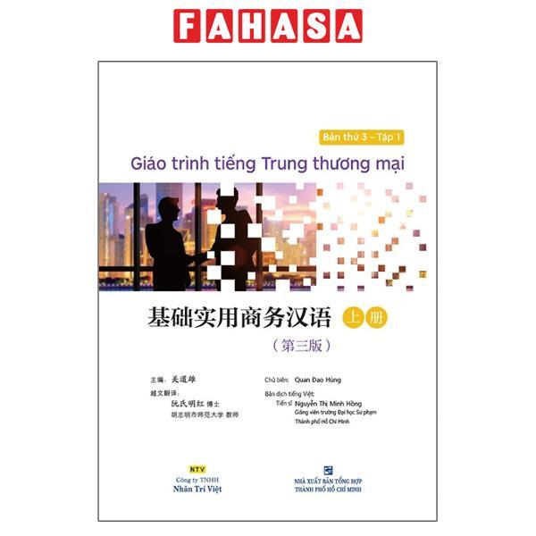 Sách - Sách Giáo Trình Tiếng Trung Thương Mại - Tập 1,2 (Bộ 2 Cuốn)