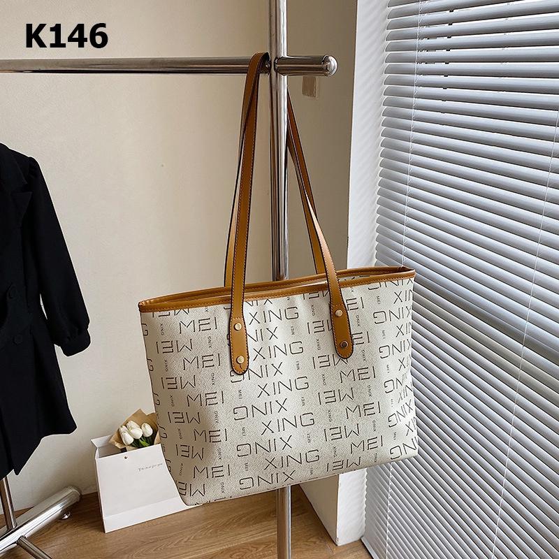 Túi đeo vai K146 hàng Quãng Châu cực chất, kích thước 40cm x 28cm x 13cm