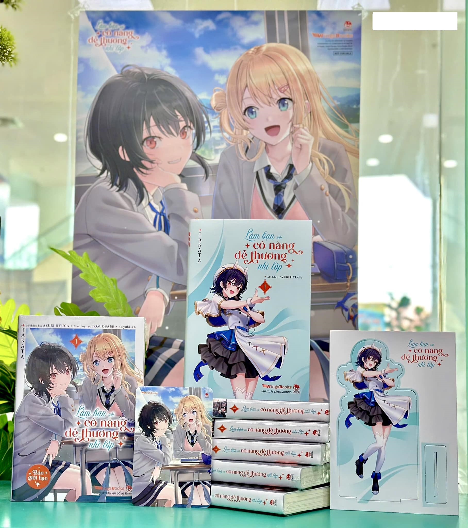Truyện Làm Bạn Với Cô Nàng Dễ Thương Nhì Lớp (Light Novel) - Chang Book