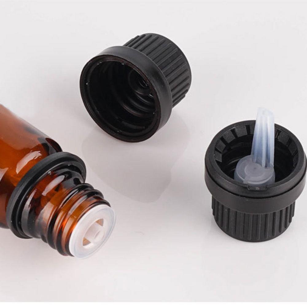 10 Vỏ chai tinh dầu nhỏ giọt 10ml 20ml 50ml nắp đai lớn loại tốt