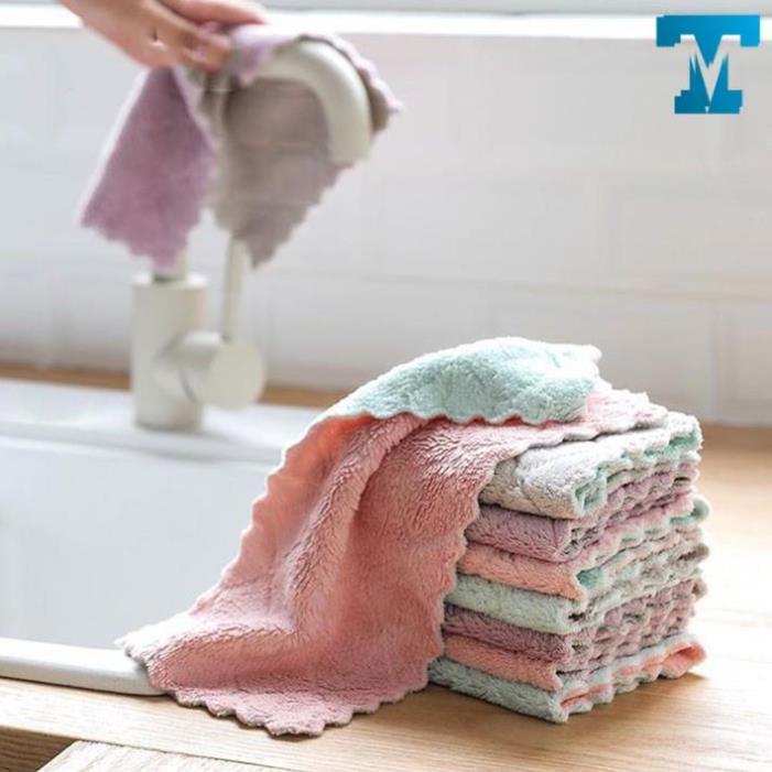 - Khăn Lau ZIK ZIK 2 Mặt Chất Liệu Cotton Siêu Thấm Hút