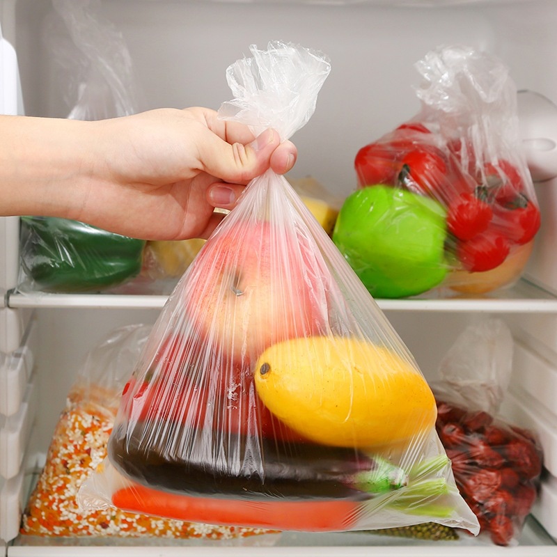 Túi Đựng Thực Phẩm Nhiều Kích Cỡ, Túi Bọc Thực Phẩm Tự Hủy Sinh Học Tiện Lợi, Sạch Sẽ