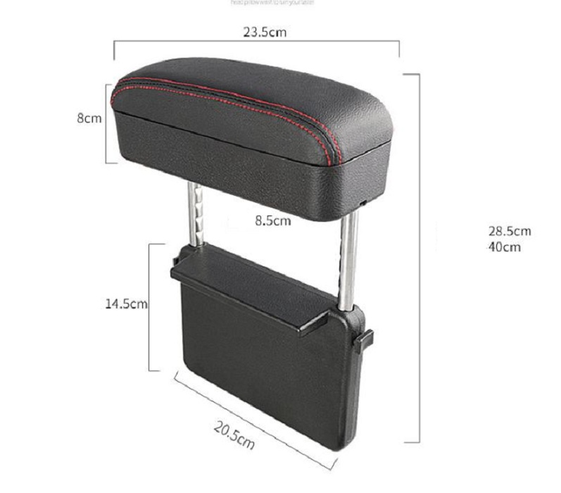 Hộp tỳ tay ô tô cài khe ghế ô tô