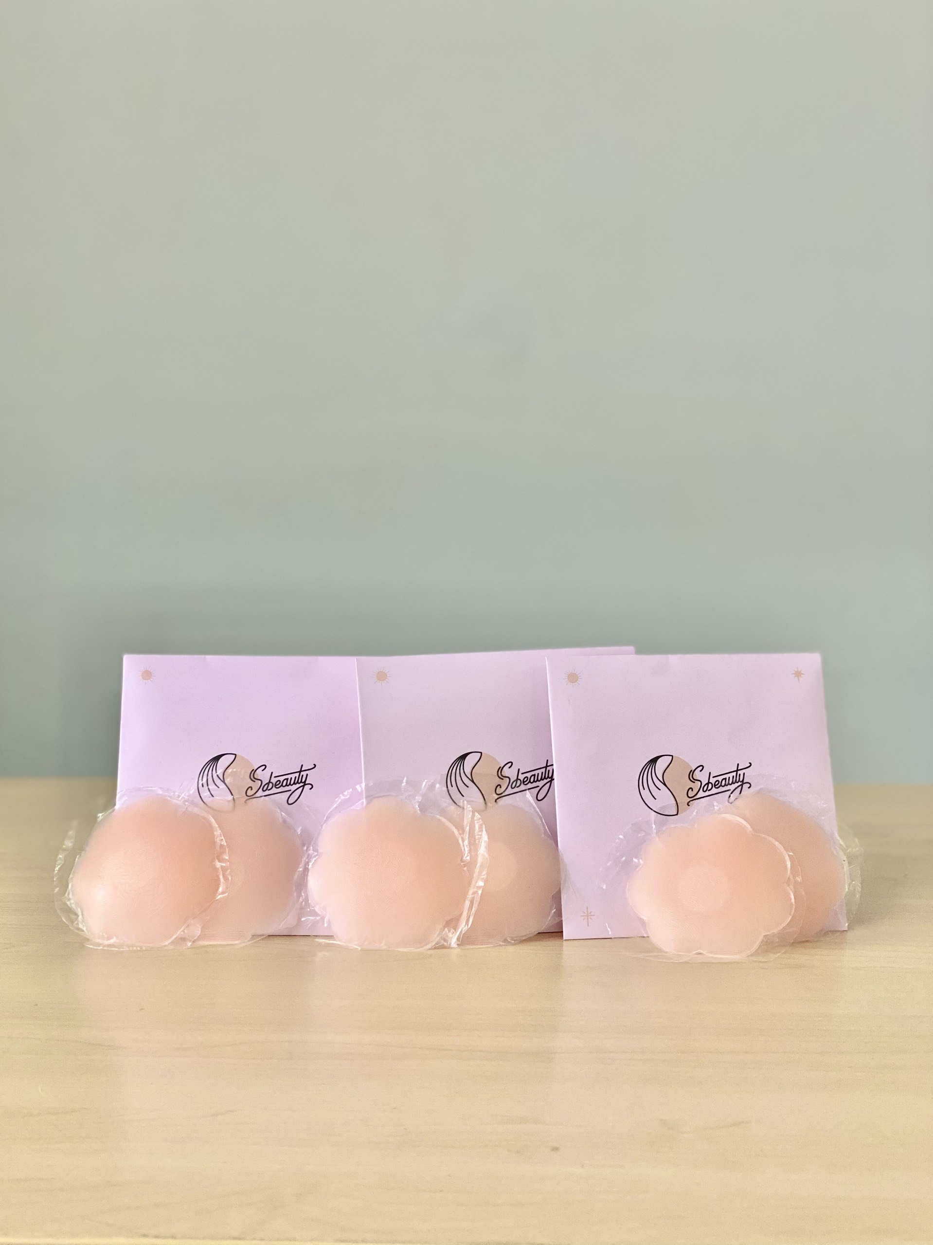 Combo 5 Cặp Miếng Dán Ngực Ultra Thin Silicon Cao Cấp SBeauty, Dán Ngực Siêu Mỏng Siêu Nhẹ Siêu Êm