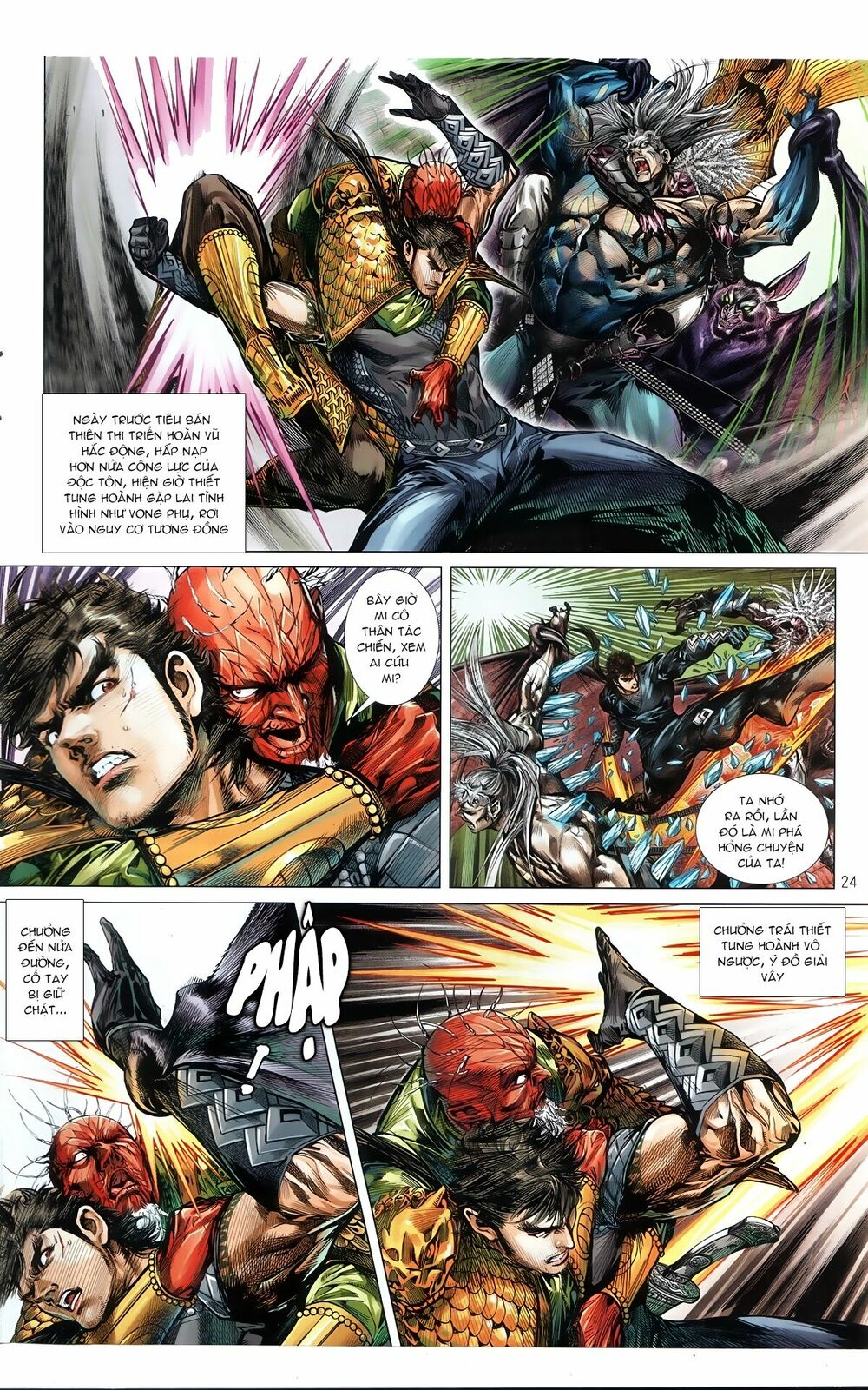 thiết tướng tung hoành chapter 240.2 3