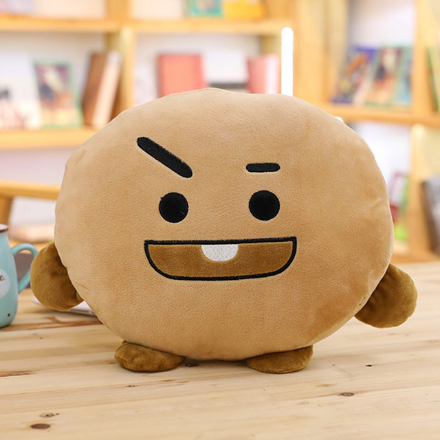 Gối ôm SHOOKY BT21 BTS siêu cute (Tặng móc khóa BTS)