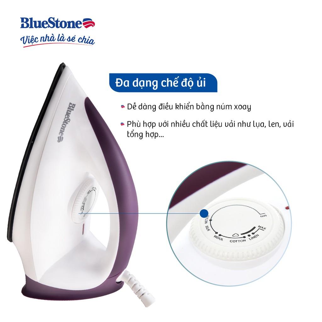 Bàn ủi khô Bluestone DIB-3726 công suất 1300W - Bảo hành điện tử 2 năm - Hàng chính hãng