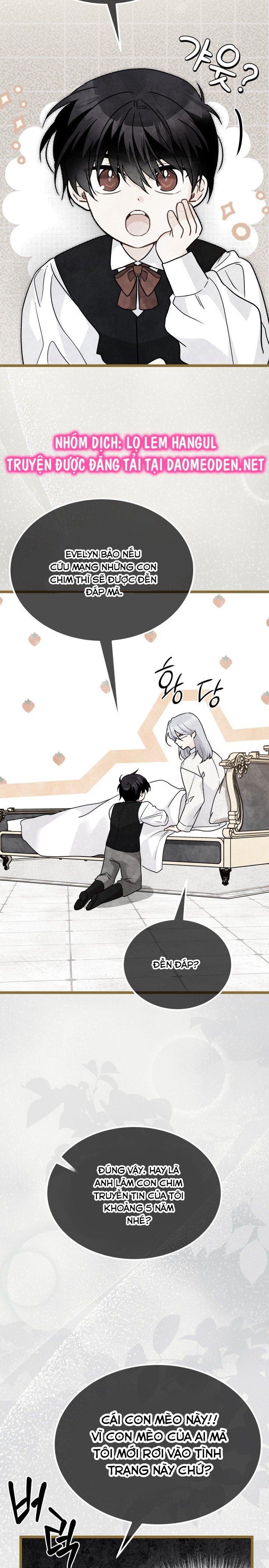mối liên kết giữa báo đen và bé thỏ chapter 159 21