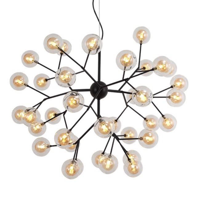 Đèn chùm thả trần trang trí 27 bóng phong cách hiện đại, đèn trần, đèn trang trí, đèn decor