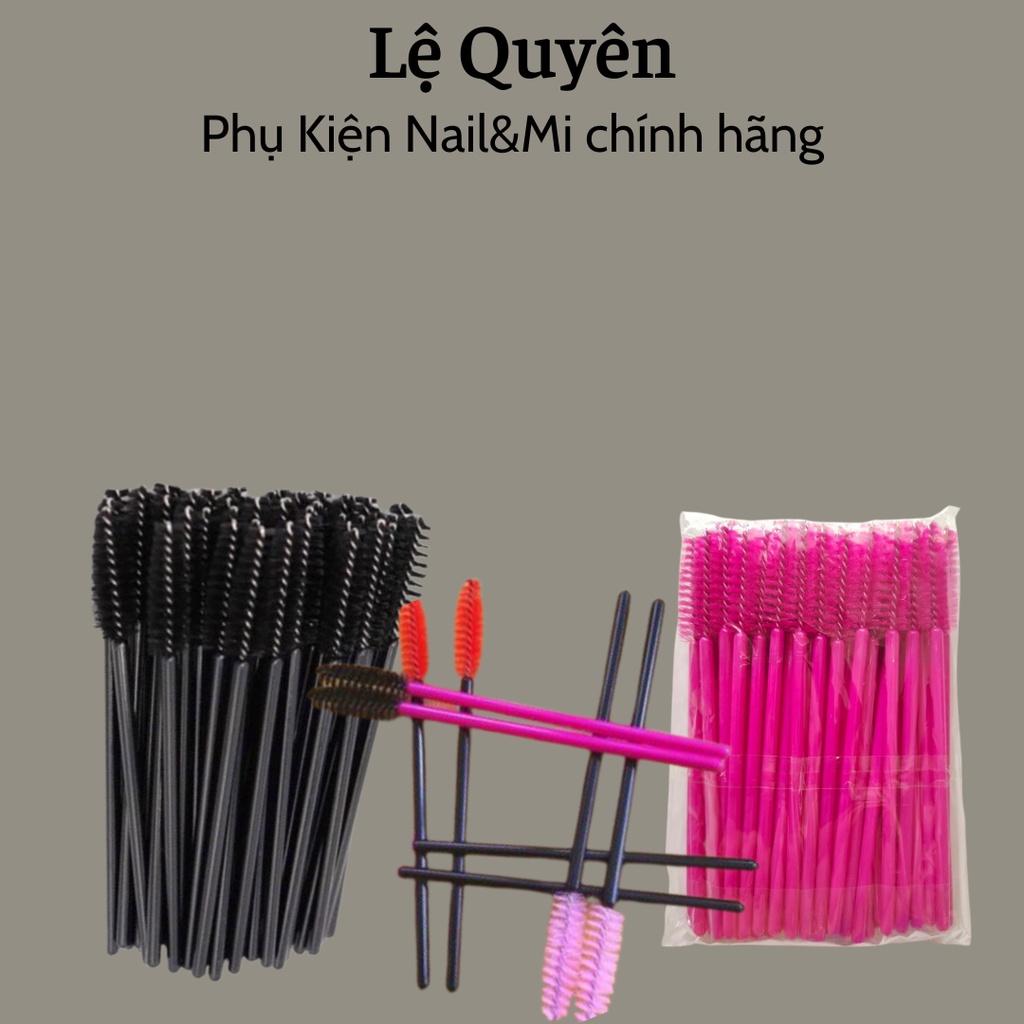 Bịch 50 cây chổi chải mi MDC LASHES giúp chải mi mềm mượt