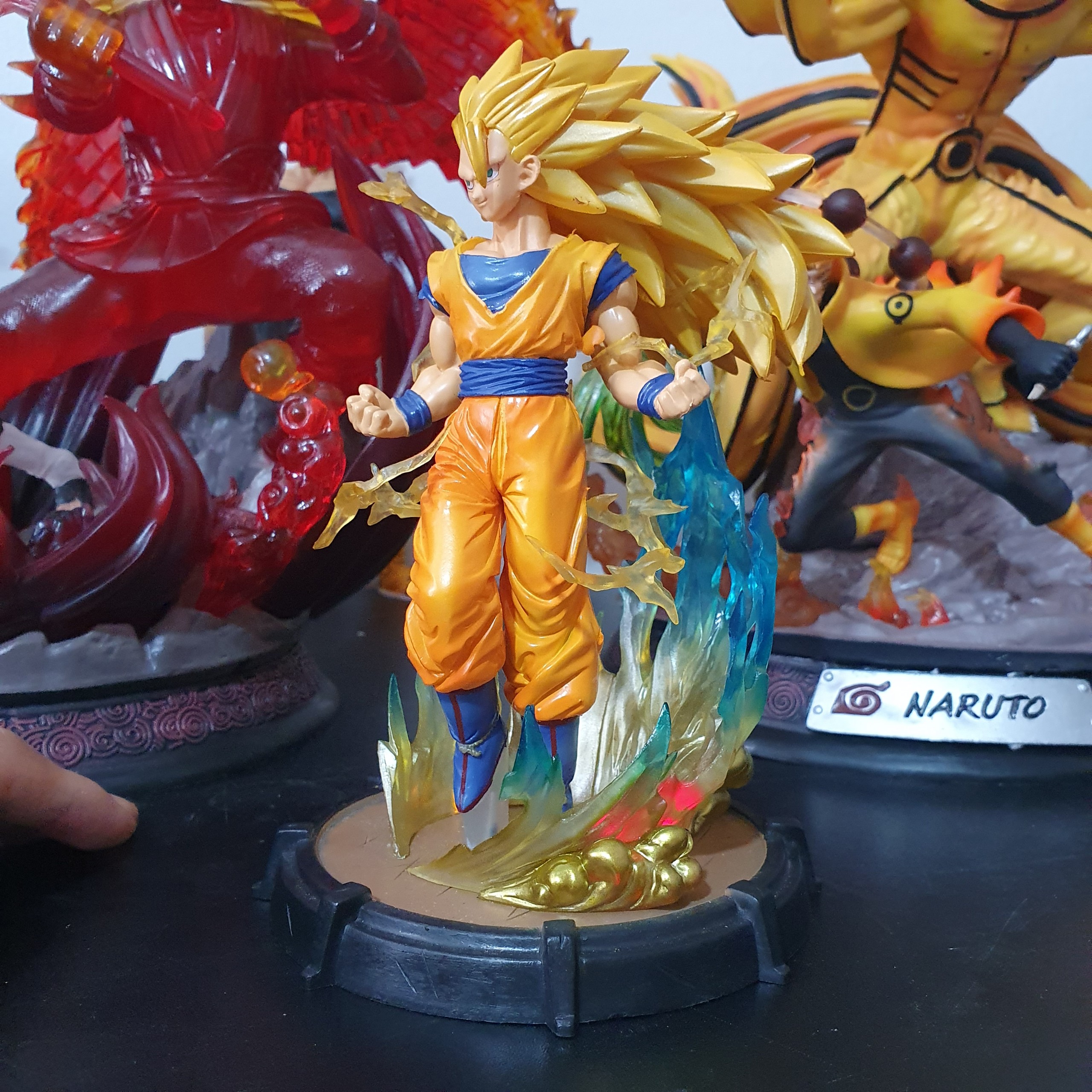 Mô hình songoku super saiyan 3 ssj 3 siêu nét có led