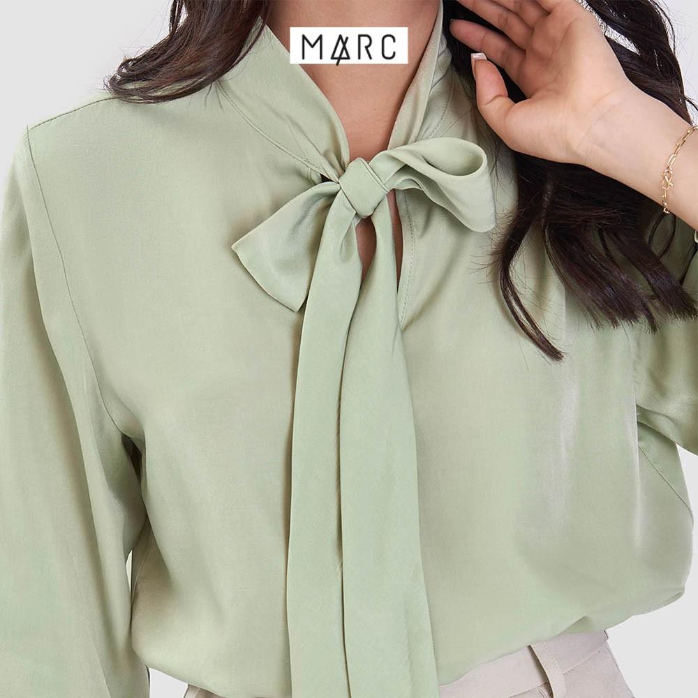 Áo nữ MARC FASHION kiểu tay dài cột nơ cơ bản