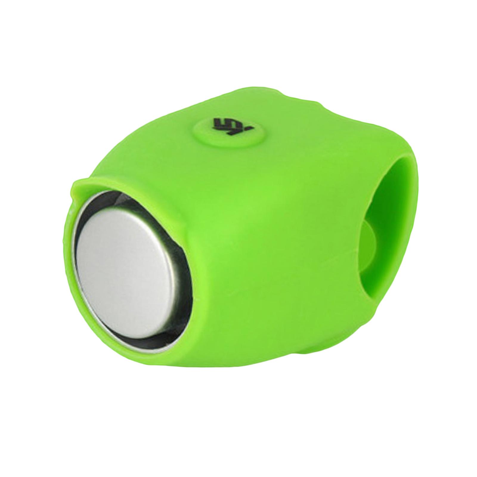 Bicycle Alarm Electric Warning Bell Ring Loud 120db Horn Loud Hooter Black