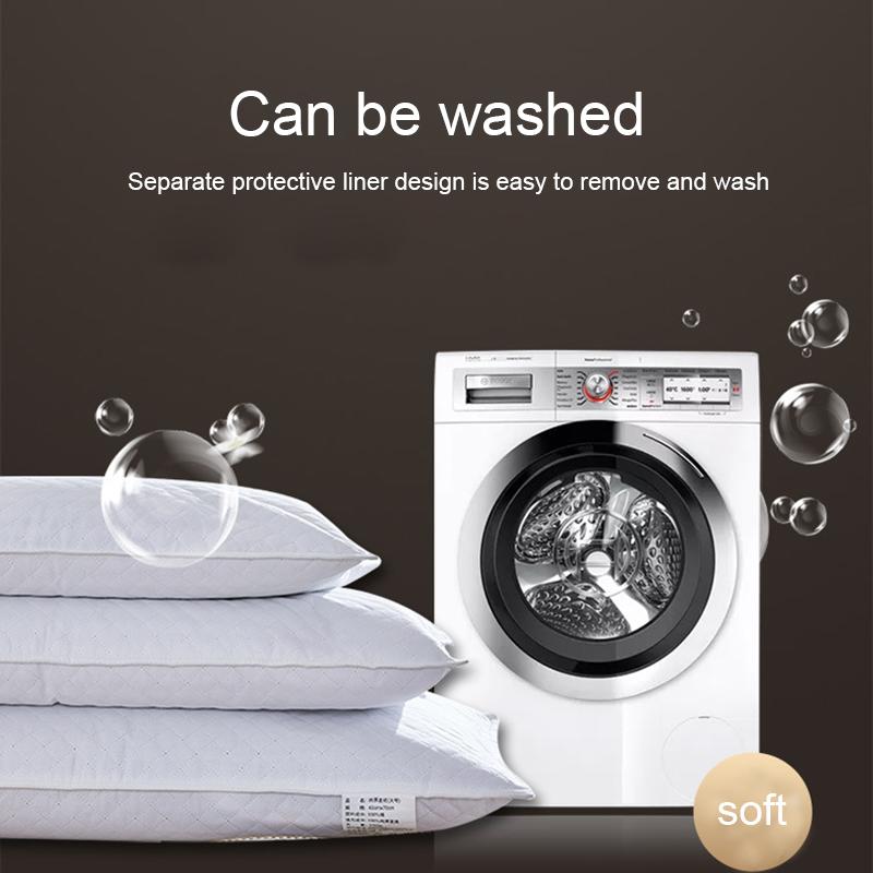 YOMDID Chăn Ga Gối Bảo Vệ Cổ Gối Hình Học Kẻ Sọc Hình Kiều Mạch Trấu Làm Đầy Đệm Cho Gia Đình/Ngủ Trưa Văn Phòng Ngủ