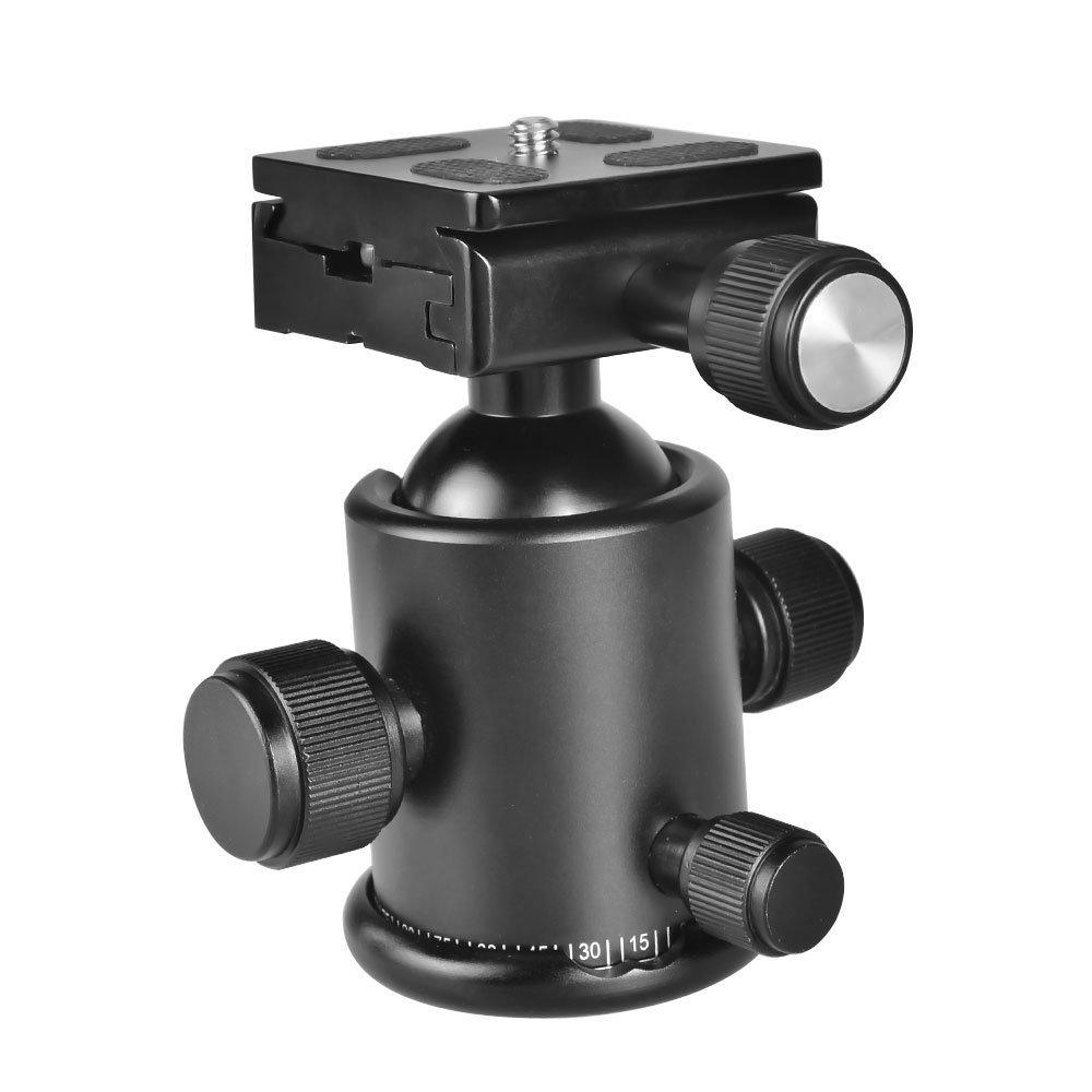 360 ° Rotatable Camera Tripod Ball Head Quick Release