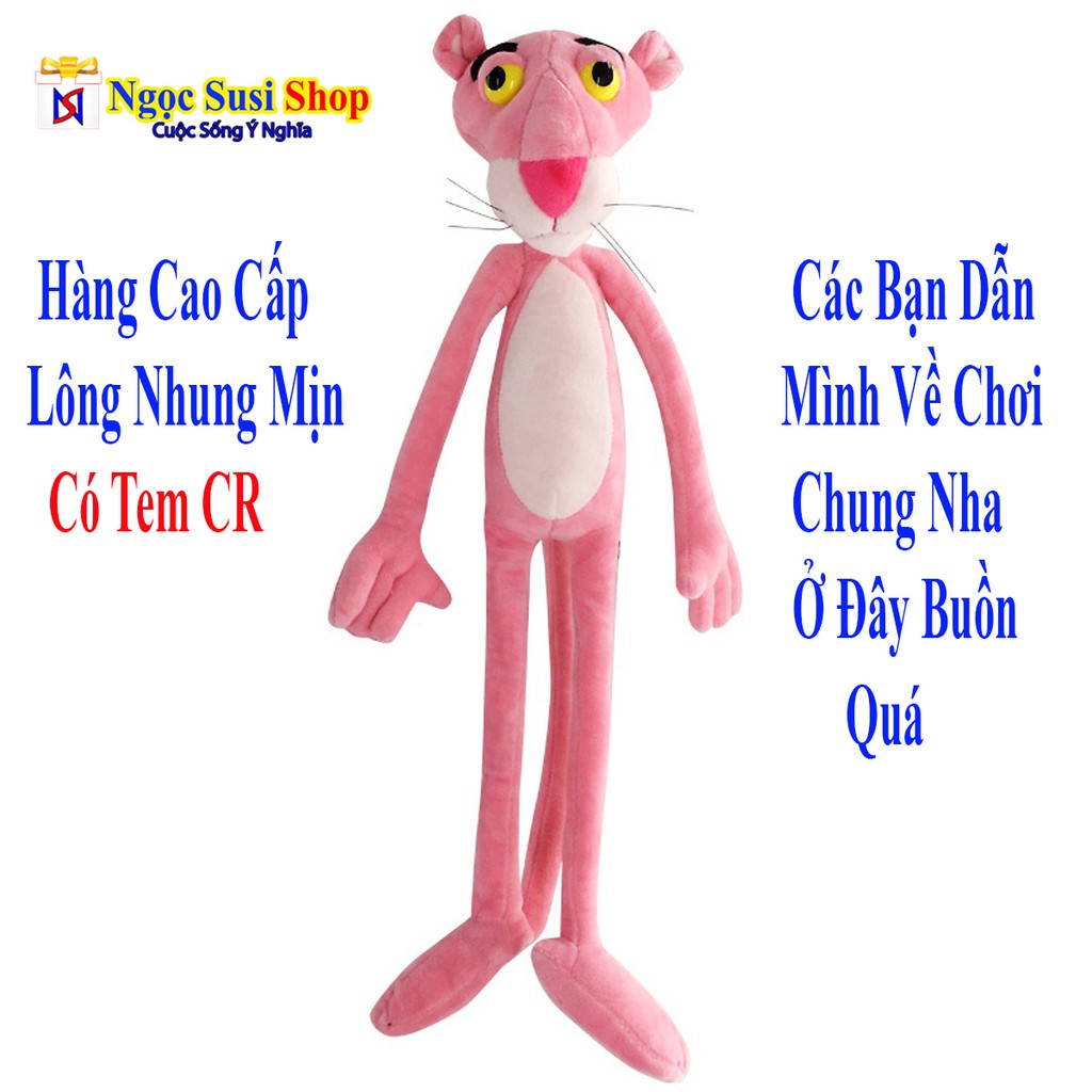 GẤU BÔNG BÁO HỒNG PINK PANTHER SIÊU TO KHỔNG LỒ - HÀNG CÓ CR