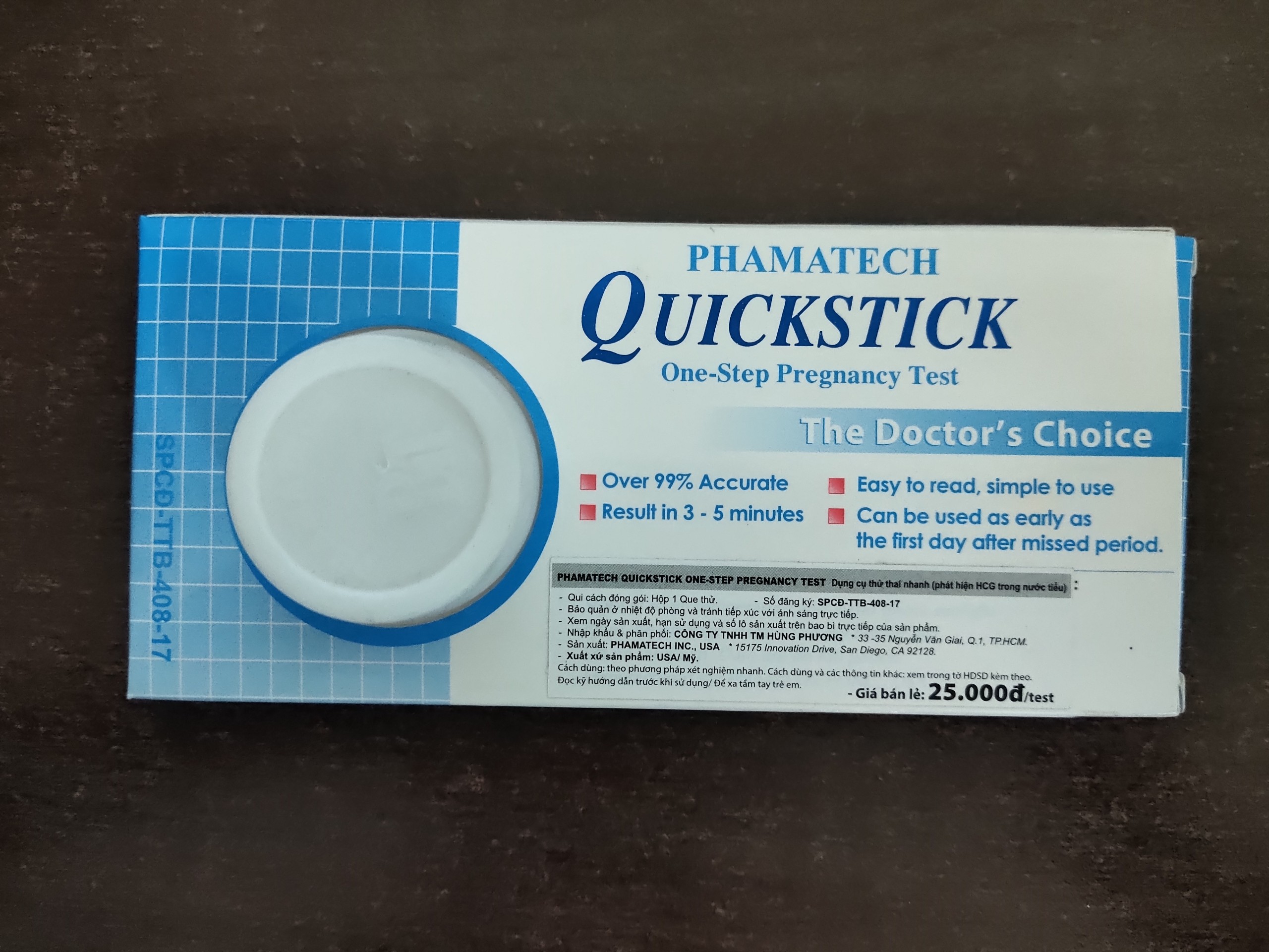 Combo 3 Que Thử Thai QuickStick