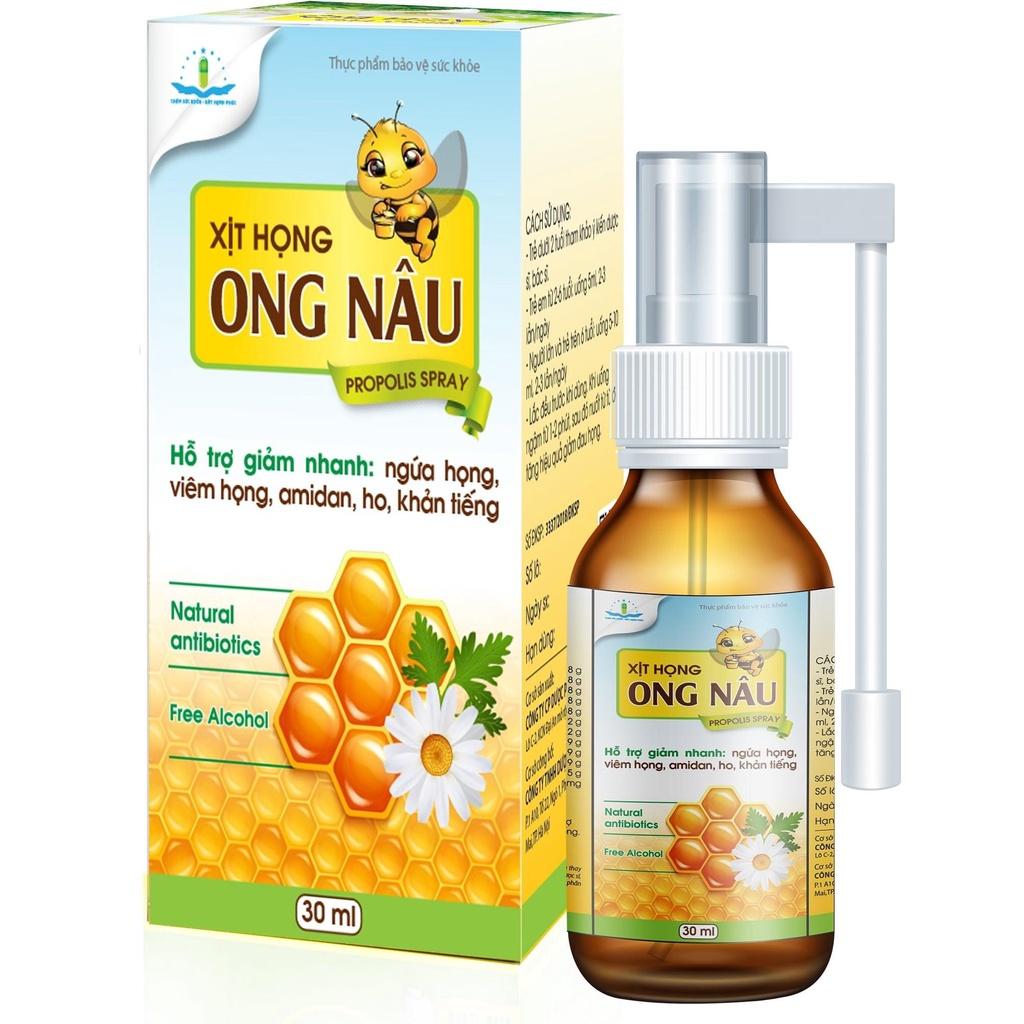 Xịt Họng Ong Nâu - Tâm Dược