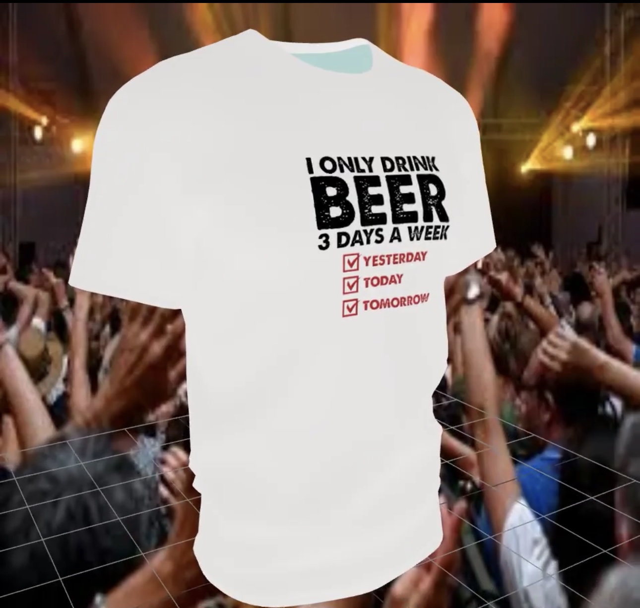 ÁO THUN ONLY BEER NAM NỮ SK-ALI