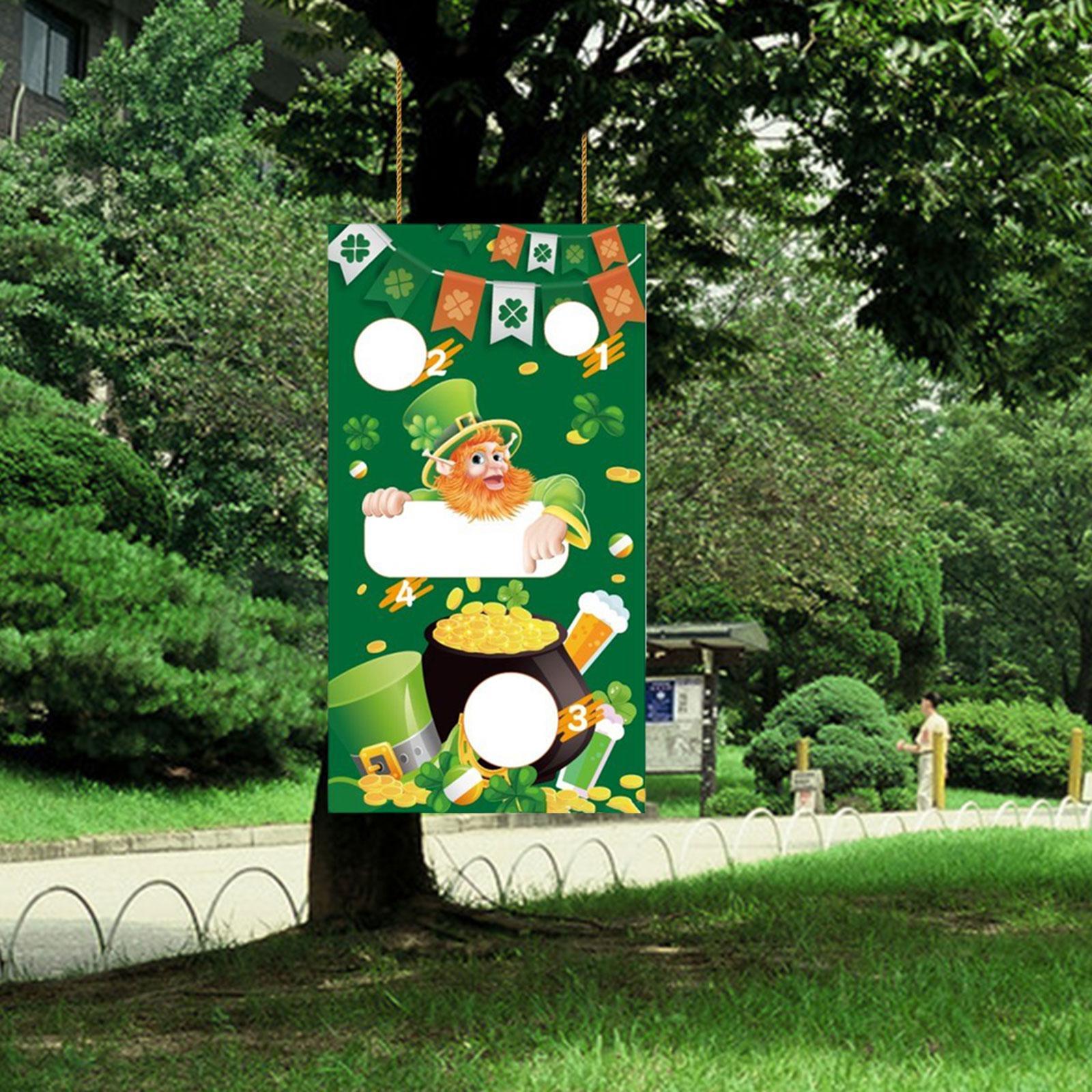 Party Toss Game Flag Party Game Favors Photo Prop for Activities Kids Adults