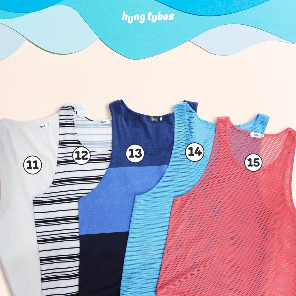 Áo ba lỗ chất cotton dành cho nam CÓ SỈ thoáng mát Hung Tubes