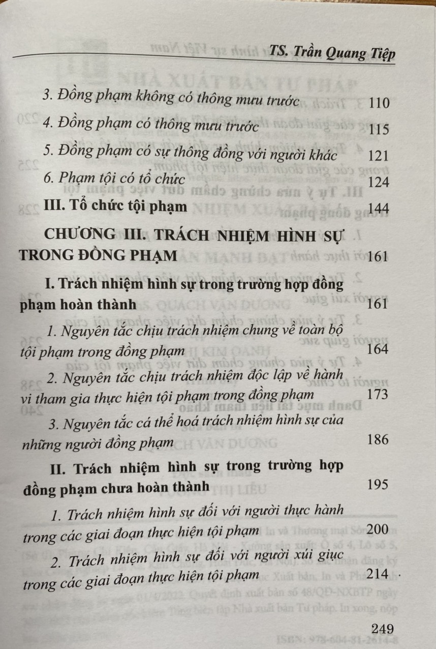 Đồng Phạm Trong Luật Hình Sự Việt Nam