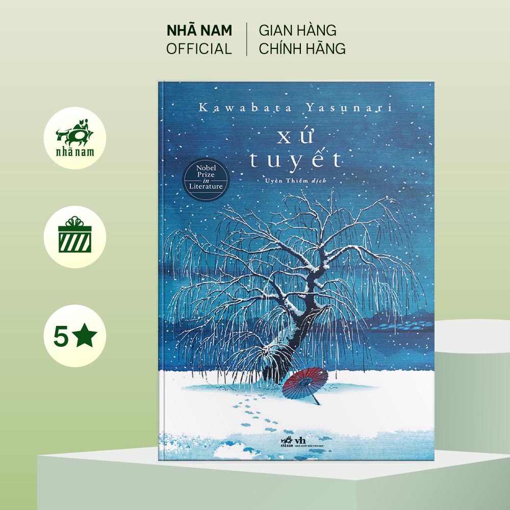Sách - Xứ tuyết (Bìa cứng) (Kawabata Yasunari) (Nhã Nam Official)