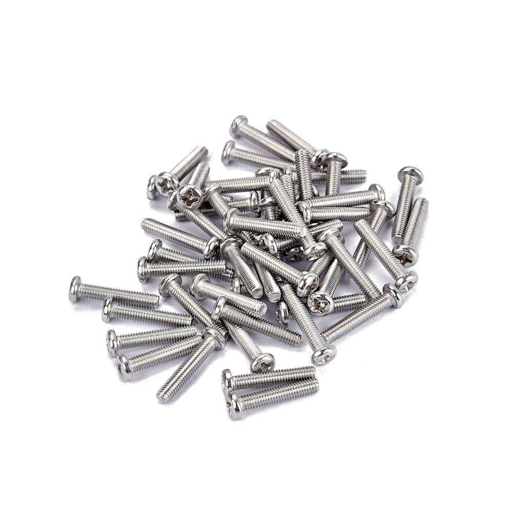 Đa Năng Sắt Vít Gắn Kết Đàn Guitar Cầu Yên Xe Ốc Vít 17x3mm 50 CHIẾC