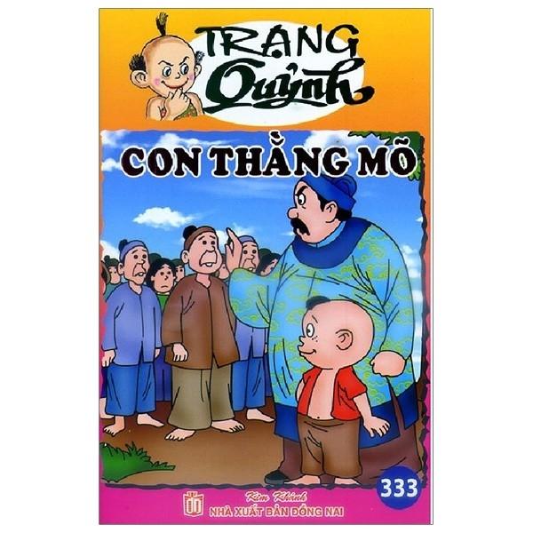 Truyện Tranh Trạng Quỷnh - Tập 333: Con Thành Mõ