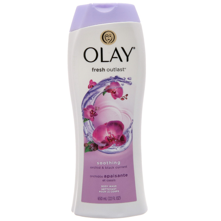 Sữa tắm dưỡng ẩm Olay Hoa Lan &amp; Quả Lý 650ml