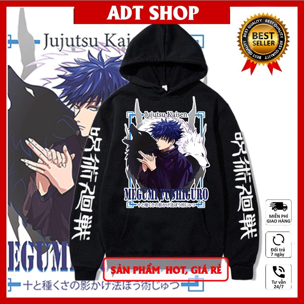 BST áo Hoodie JUJUTSU KAISEN anime manga mẫu hình đẹp giá rẻ