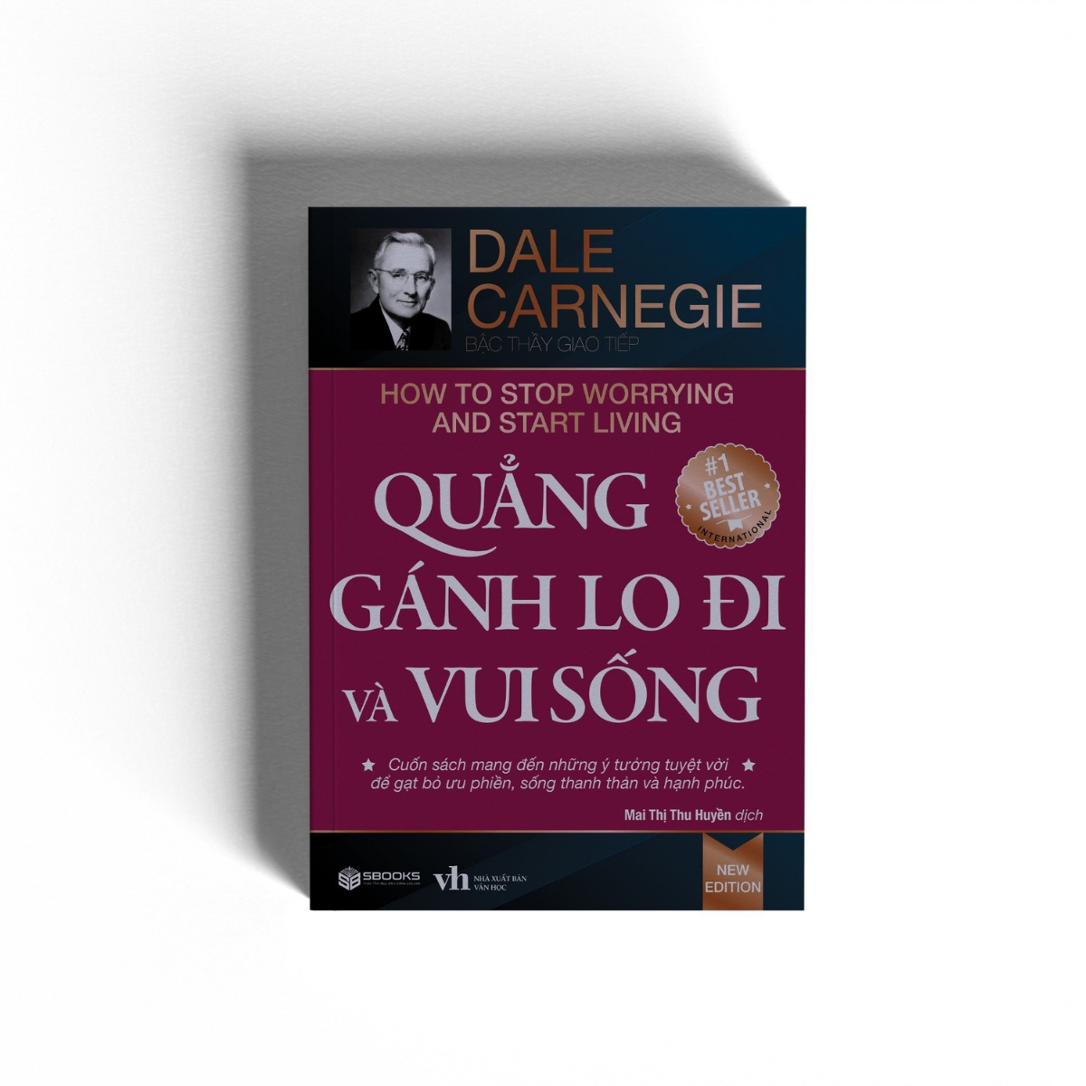 Sách - Quẳng Gánh Lo Đi Và Vui Sống - Tái Bản Mới Nhất 2023 - Sbooks