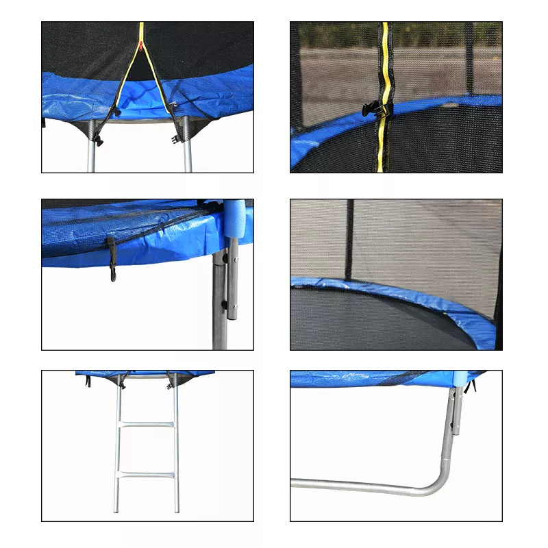 Sàn nhún lò xo bật nhảy Trampoline,nhà banh nhún nhà kích thước 2.44m/ 8FT _{GIÁ RẺ, CHẤT LƯỢNG, TRỌNG TẢI 250KG}