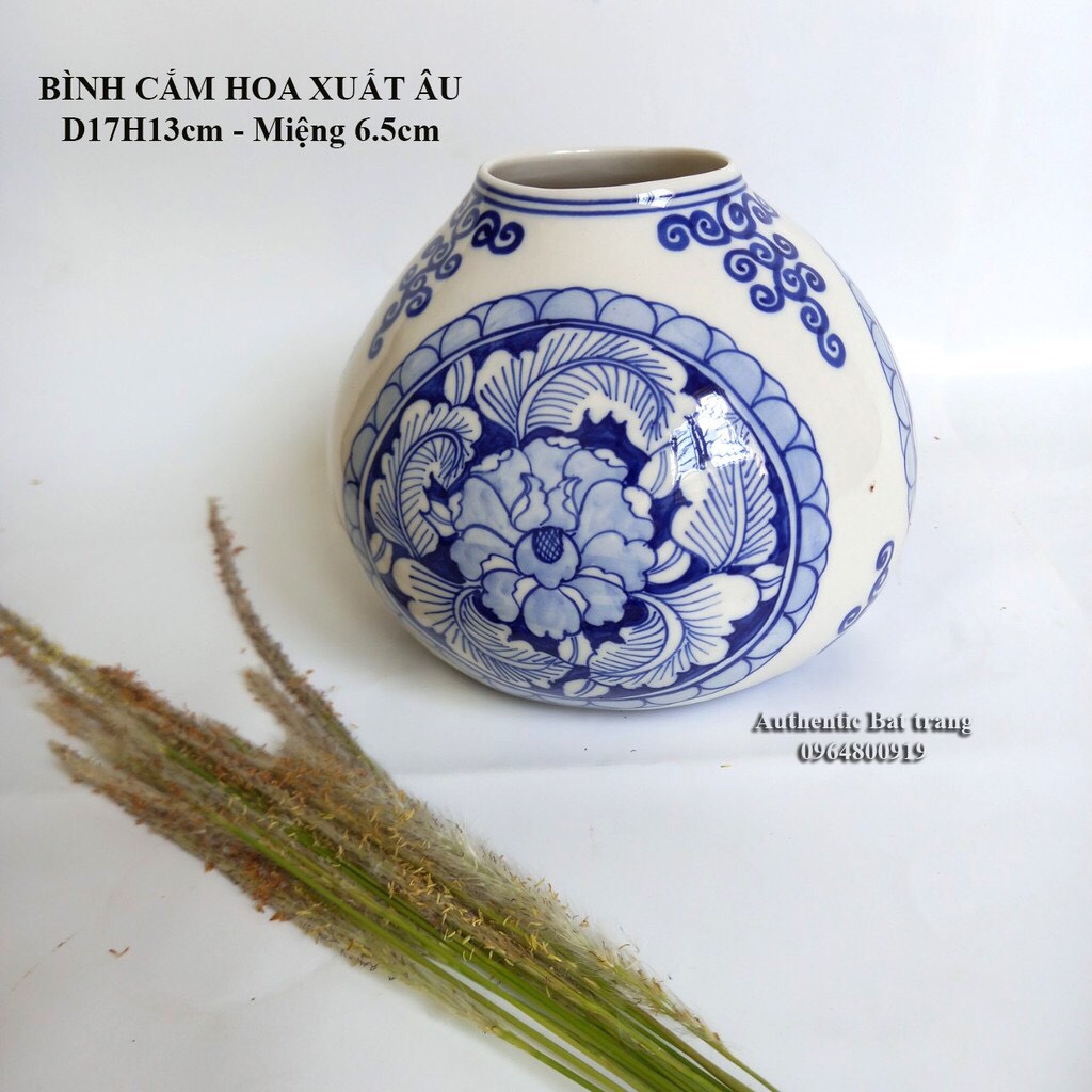 "HOT" BÌNH CẮM HOA VẼ TAY 100% - SIÊU ĐẸP, SIÊU XINH , SANG TRỌNG CHO CĂN PHÒNG CỦA BẠN