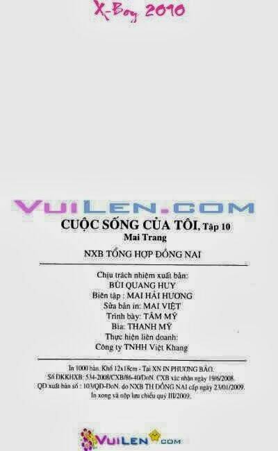 cuộc sống của tôi chapter 10 168