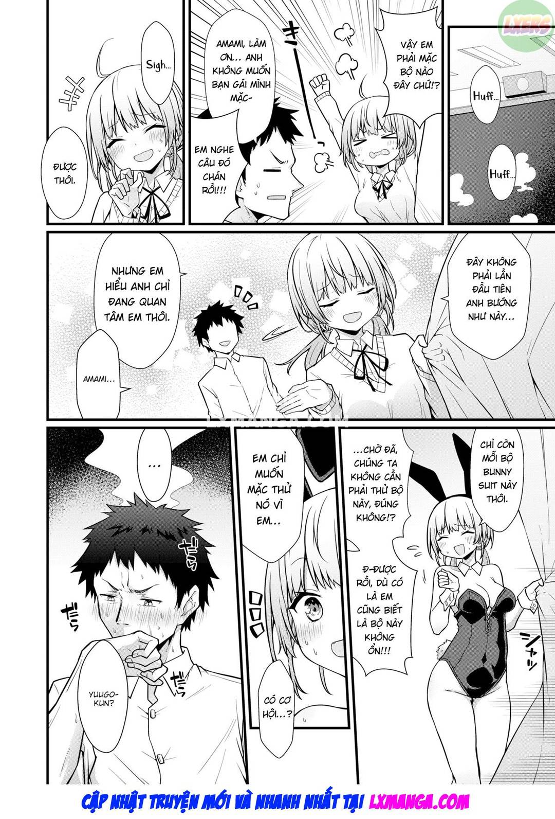 cosplay thỏ yêu chapter 0 4