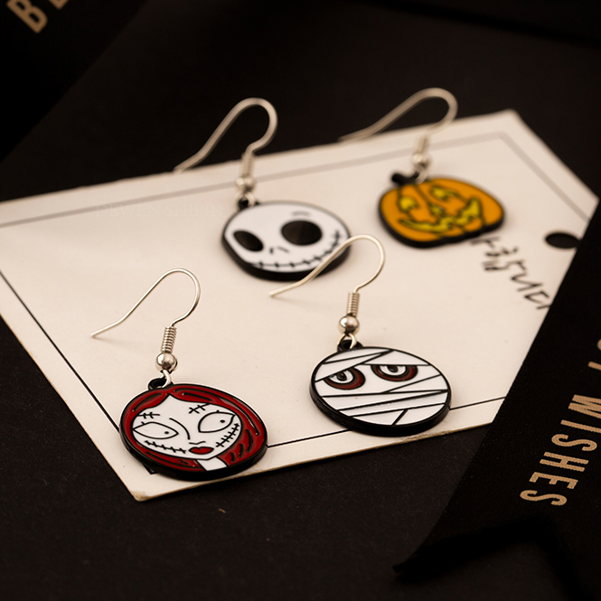Bông tai Halloween siêu dễ thương 2019