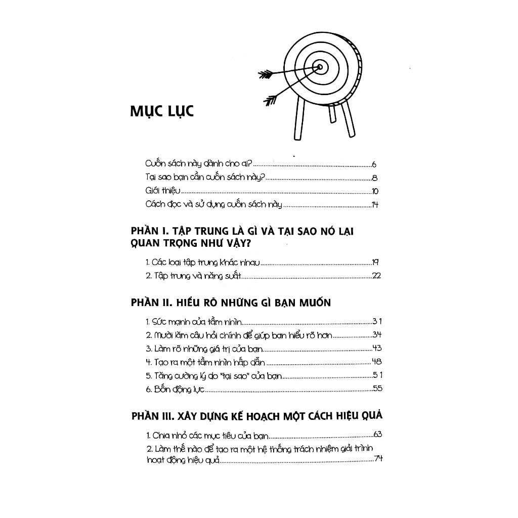 Sách - Master your life: Làm chủ sự tập trung