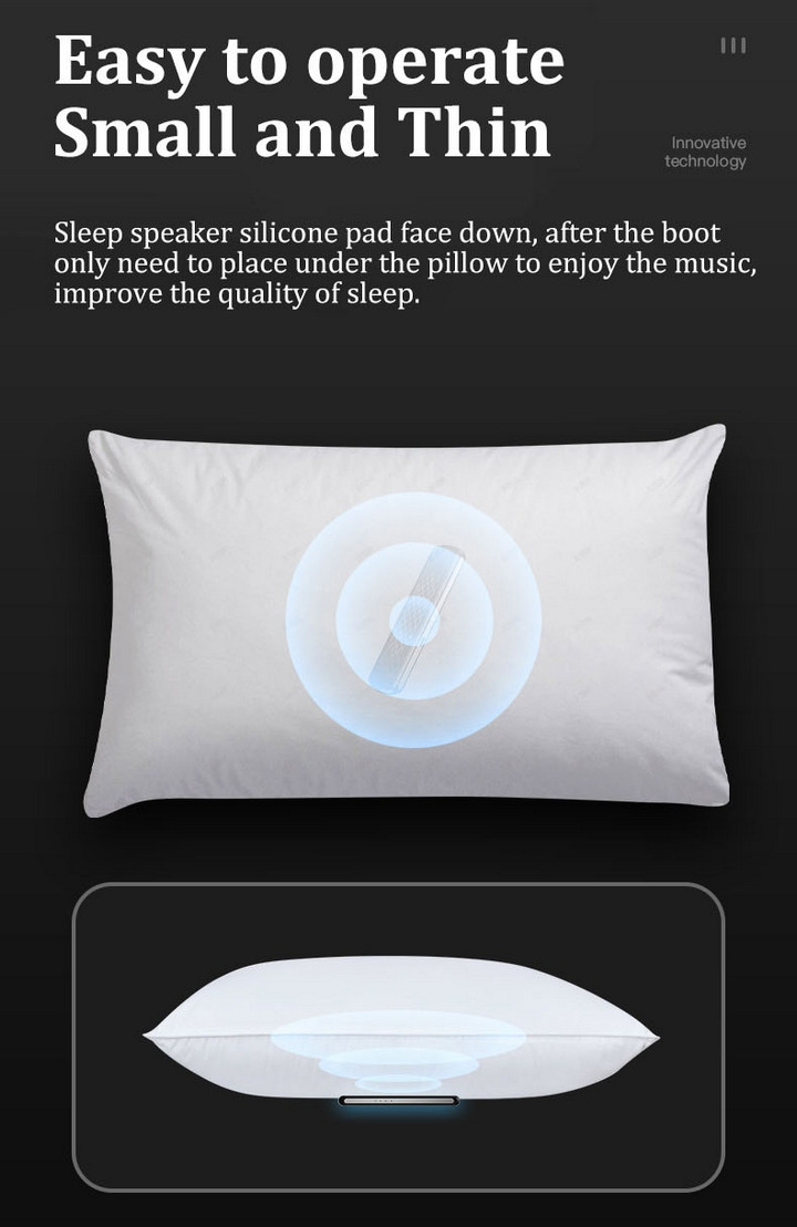 Loa Dẫn Truyền Xương Bone Conduction Bluetooth Sleep Speaker Cải Thiện Giấc Ngủ - Home and Garden
