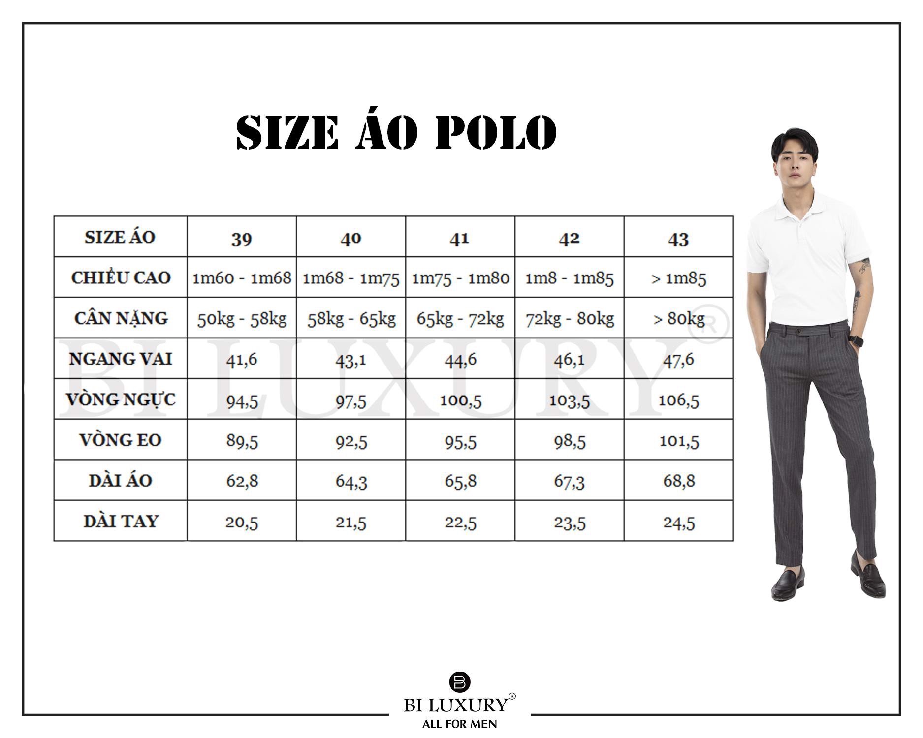 Áo Thun Nam Polo Ngắn Tay Cổ Bẻ (5APCH007TRK ) Chính Hãng BILUXURY ,Vải Cotton Cao Cấp,Kiểu Dáng  Body Fit Lịch Lãm,tôn dáng, Co Giãn 4 Chiều, Thoáng Mát Chống Nhăn Tốt