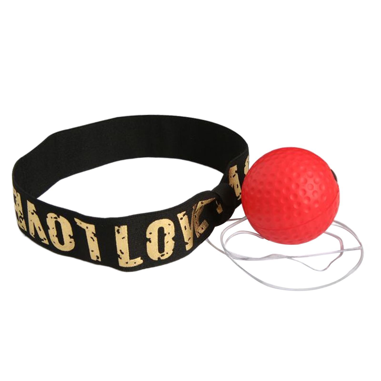 Boxing Ball Headband Mma Boxing Equipment React Balls for Home Gym