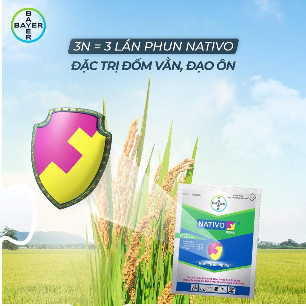 Thuốc Trừ Nấm Bệnh Cây Trồng Nativo 750WG gói 6g