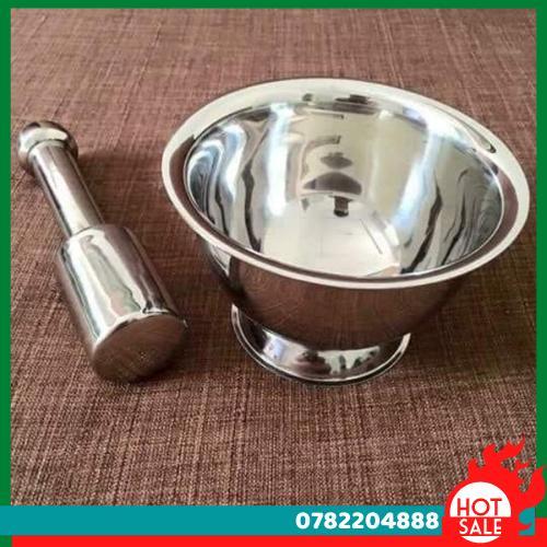 Bộ Chày Cối Inox Size 16Cm - CH Hương Thị Miễn Phí Vận Chuyển