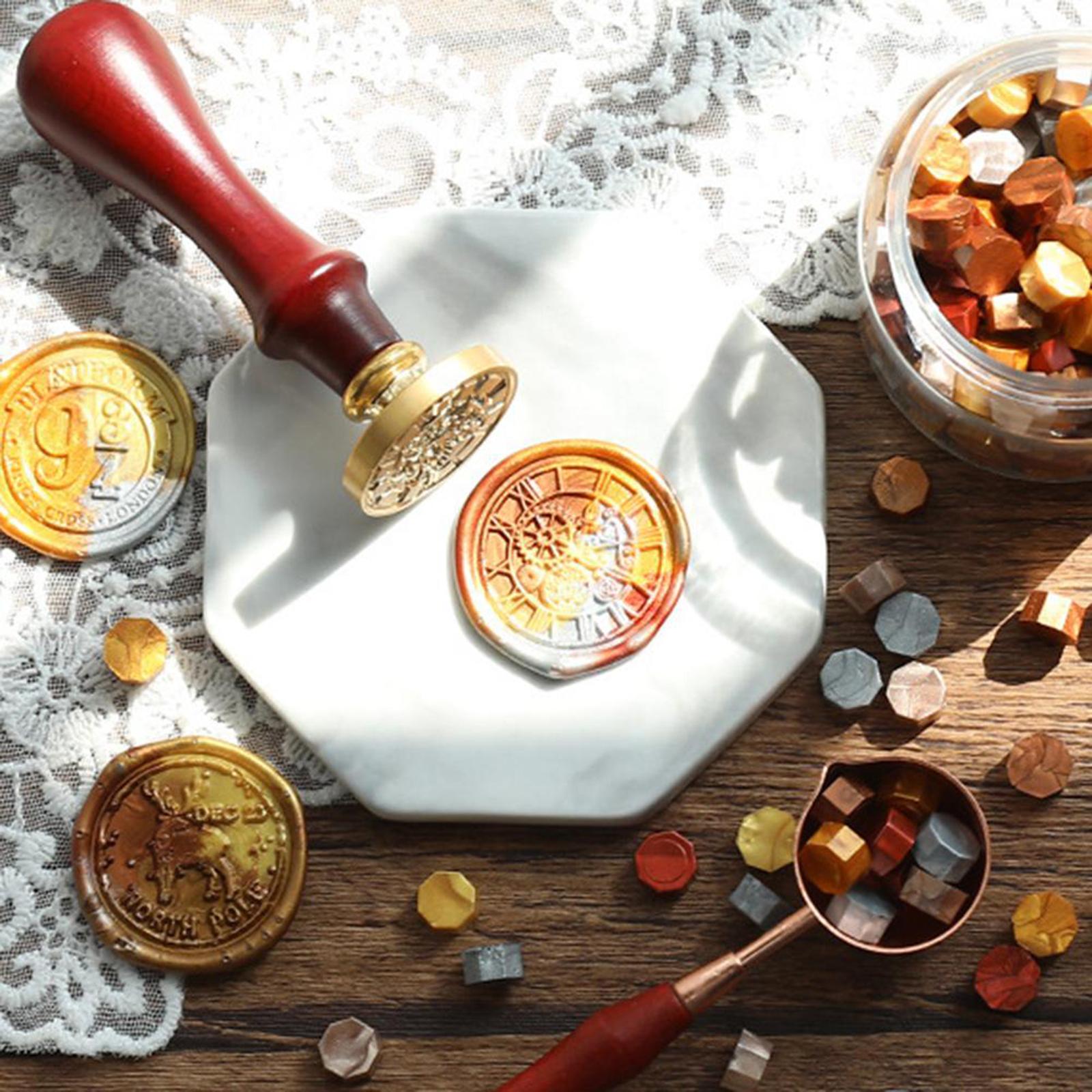Creative Sealing Wax Warmer Wax Beads Melting Wax Sticks Furnace Stove Pot