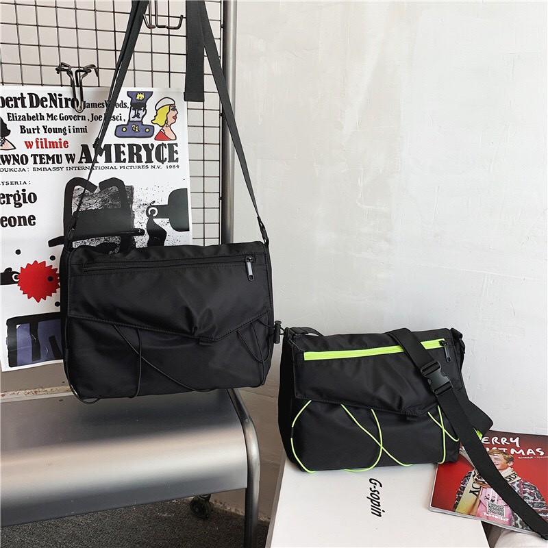 Túi Đeo Chéo Nam Nữ Cặp Sách ulzzang Thời Trang Unisex Vải Canvas Chống Nước B074