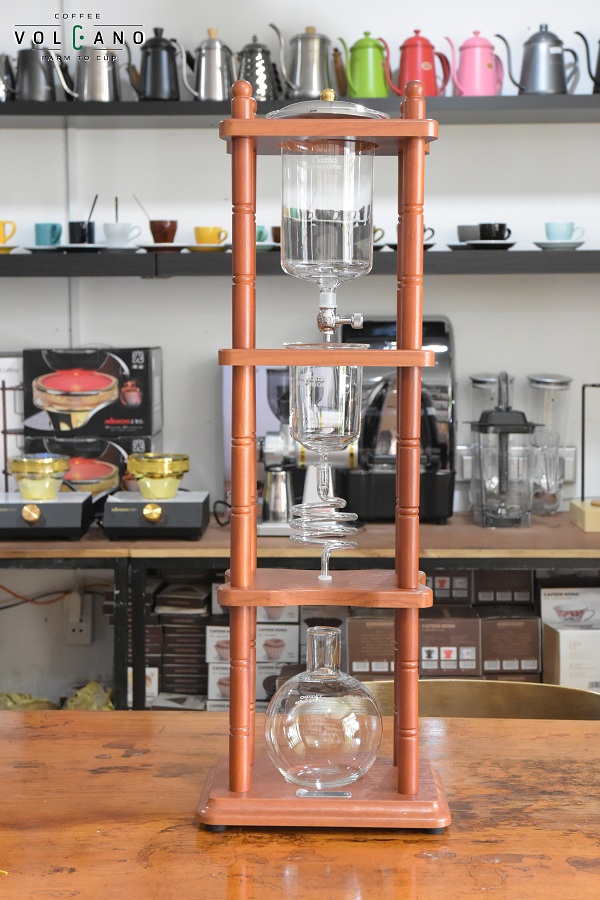 Bộ dụng cụ pha cà phê cold drip vuông Tamo