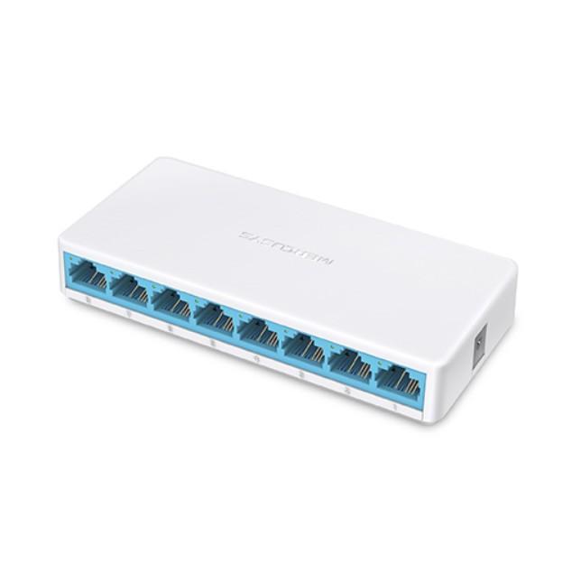 Bộ chia tín hiệu mạng 8 cổng switch 8 port 10/100Mbps Mercusys MS108 - Hàng chính hãng