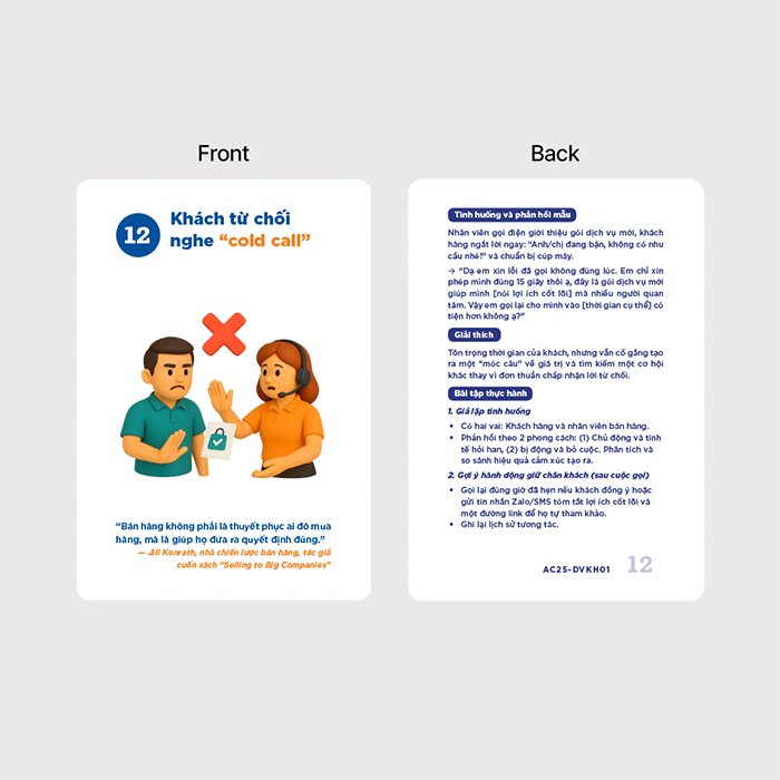 Flashcard Giao Tiếp Với Khách Hàng - 48 Tình Huống Giao Tiếp Đỉnh Cao Với Khách Hàng